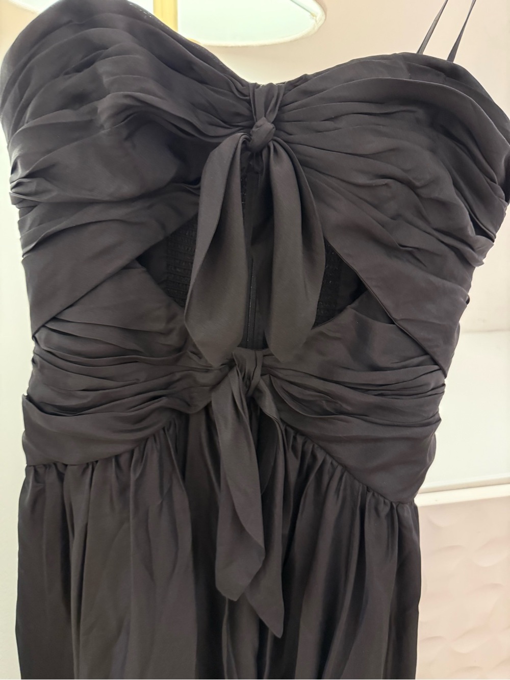 Zimmermann Black aster scarf midi dress - Picture 7 of 9